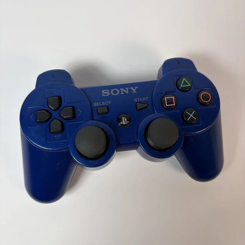 Sony DualShock 3 SIXAXIS Wireless Controller PS3 - Metallic Blue CECHZC2U